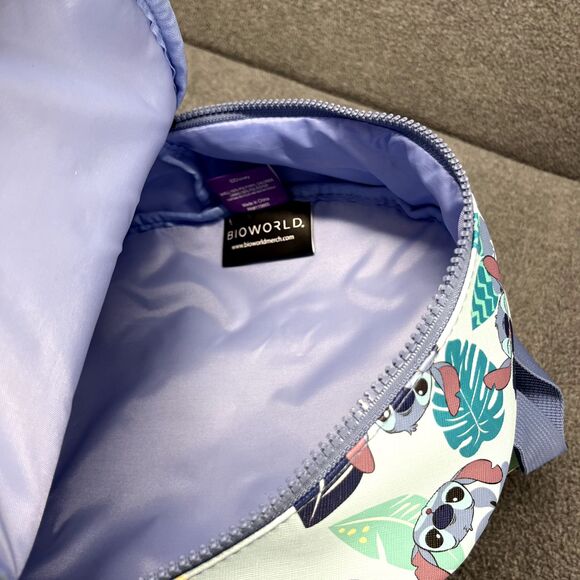 Bioworld Disney Stitch Backpack Blue Tropical Small Lilo & Stitch - Picture 8 of 9